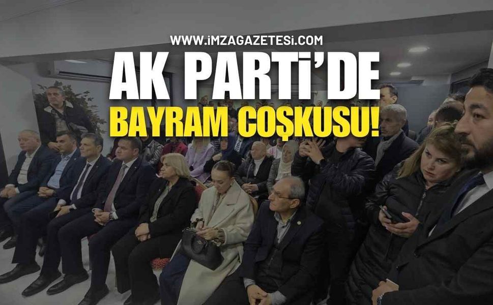 AK Parti Yeni Hizmet Binasında İlk Bayramlaşma Coşkusu!