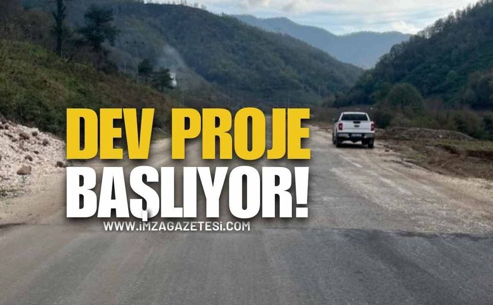 Alaplı–Yığılca Yolunda Dev Proje Başlıyor! Tünel ve 9,4 Kilometrelik Yol Yapılacak!