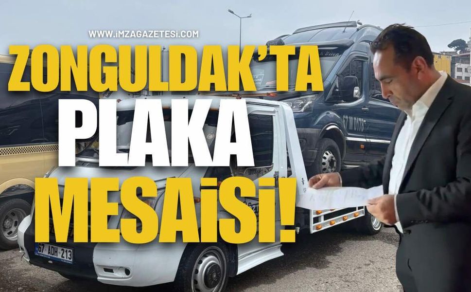 Şoförler Derneğinden Yoğun Plaka Mesaisi!