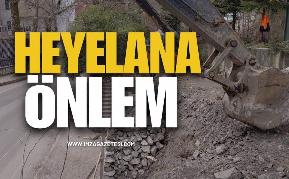 Zonguldak Asma Mahallesi’nde Heyelan Tehlikesine Karşı Önlem