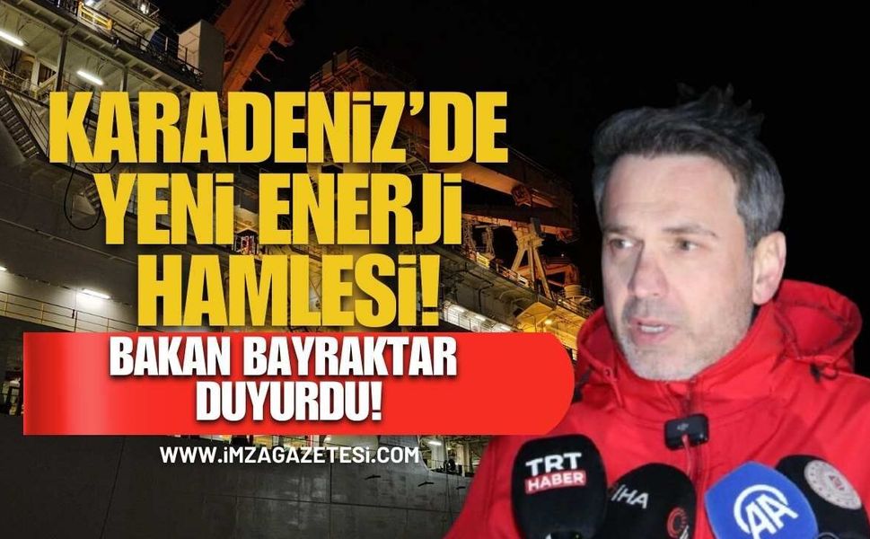 Karadeniz’de Yeni Enerji Hamlesi! Bakan Bayraktar Duyurdu!