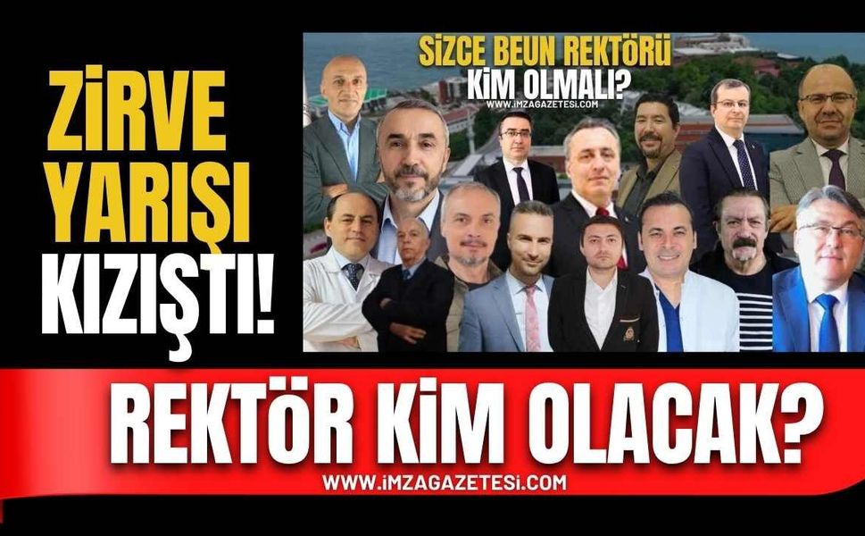 BEUN Rektörlük Anketinde Zirve Yarışı Kızıştı! Rektör Kim Olacak?