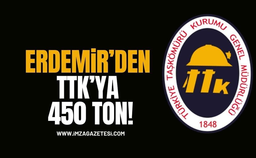 Erdemir’den TTK’ya 450 Ton!