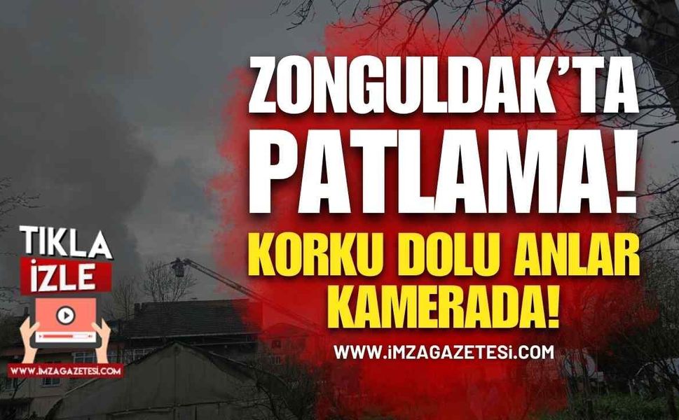 Korku Dolu Dakikalar: Patlama Anı Kamerada!