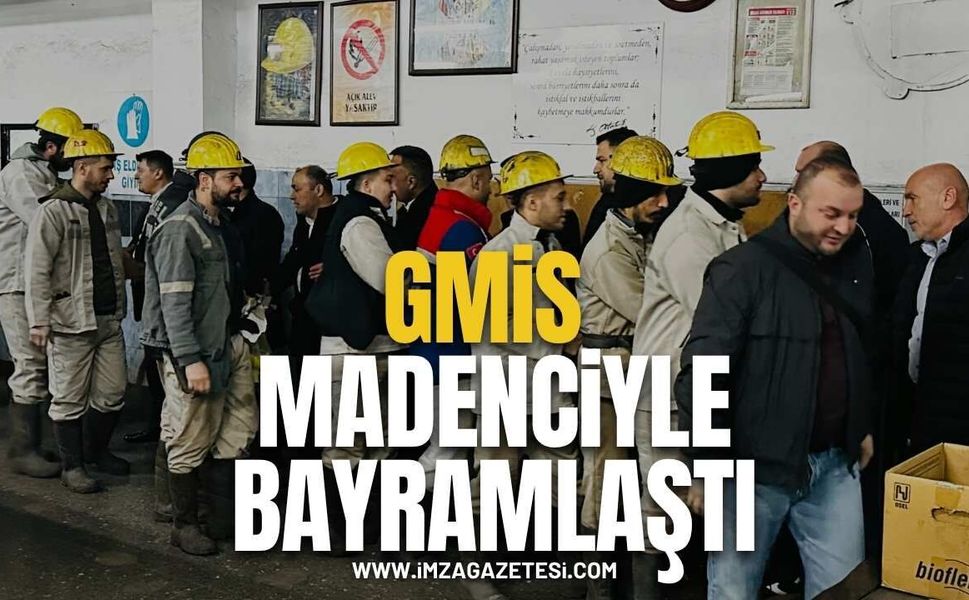 GMİS Yönetimi Madenciyle Bayramlaştı