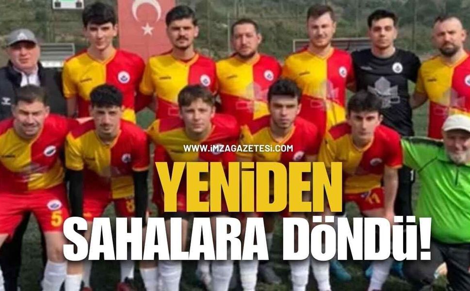 Gülüç Belediyespor Futbol Takımı Yeniden Sahalara Döndü!