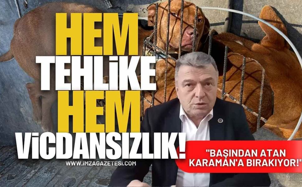 Hem Tehlike Hem Vicdansızlık! Karaman Belde Belediye Başkanı Kalaycı "Başından Atan Karaman'a Bırakıyor!"