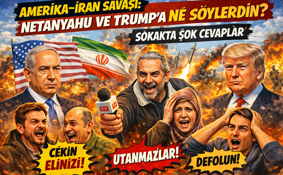 Amerika–İran Savaşı: Netanyahu ve Trump’a Ne Söylerdin? Sokakta Şok Cevaplar