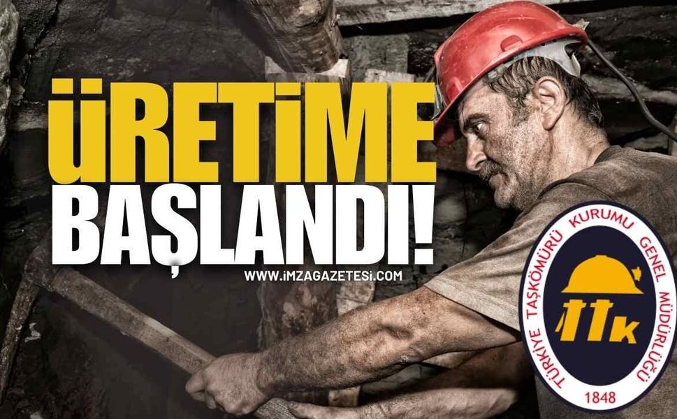 Kırk Dokuzuncu Günde! TTK Armutçuk’ta Üretime Başlandı!