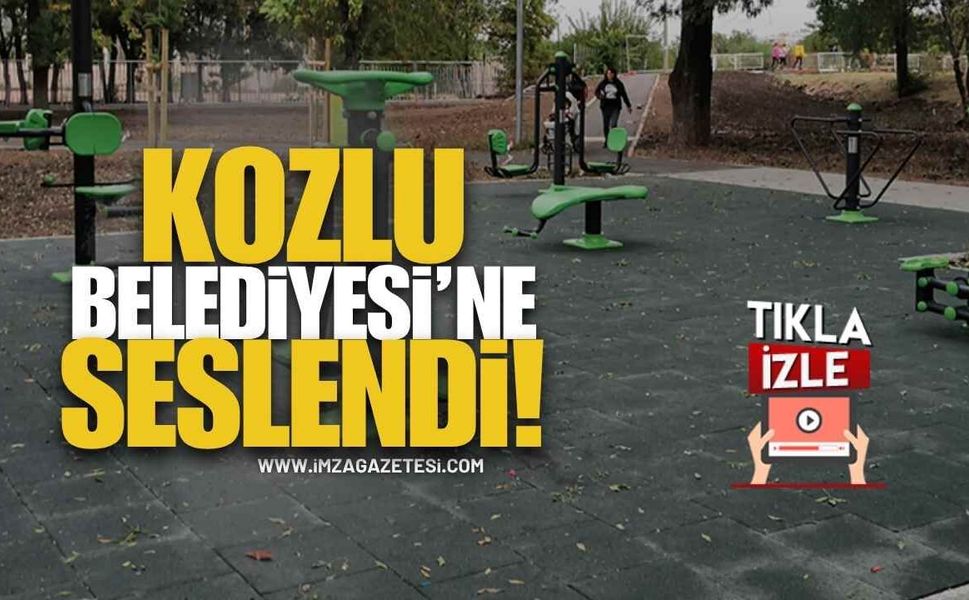 Kozlu Belediyesi'ne Seslendi...