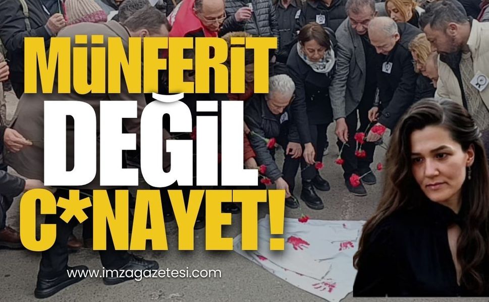 Münferit Değil, C*nayet! Zonguldak'ta Kanlı Önlüğe Karanfil