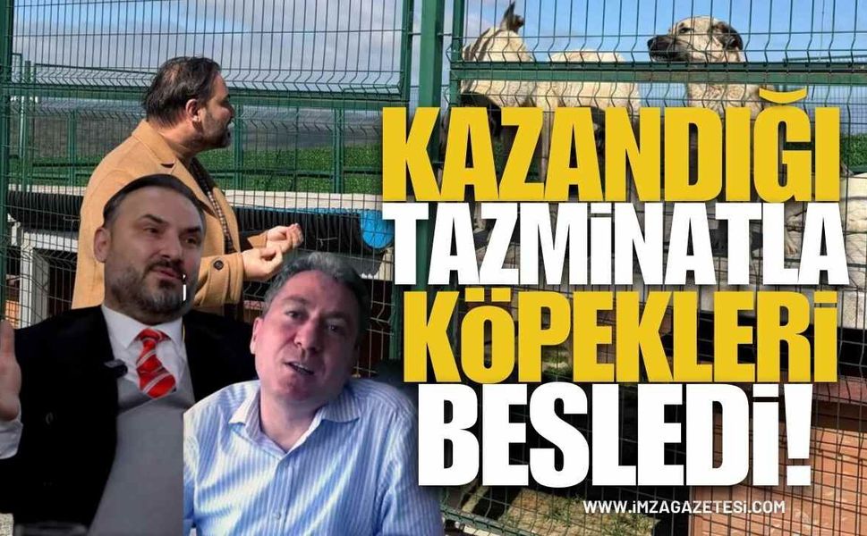 Nejdet Tıskaoğlu, Ali Rıza Tığ'dan Kazandığı Tazminatla Köpekleri Besledi!