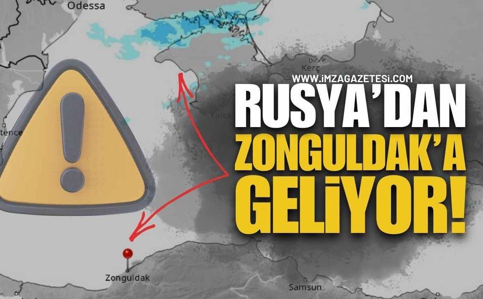 Rusya'dan Yola Çıktı Zonguldak'a Geliyor!