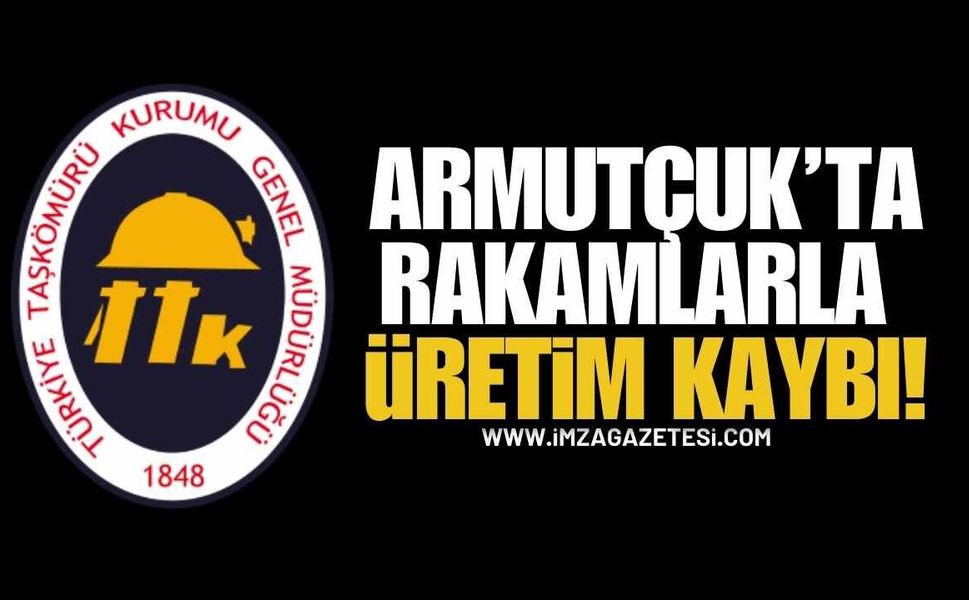 TTK Armutçuk’ta Rakamlarla Üretim Kaybı!