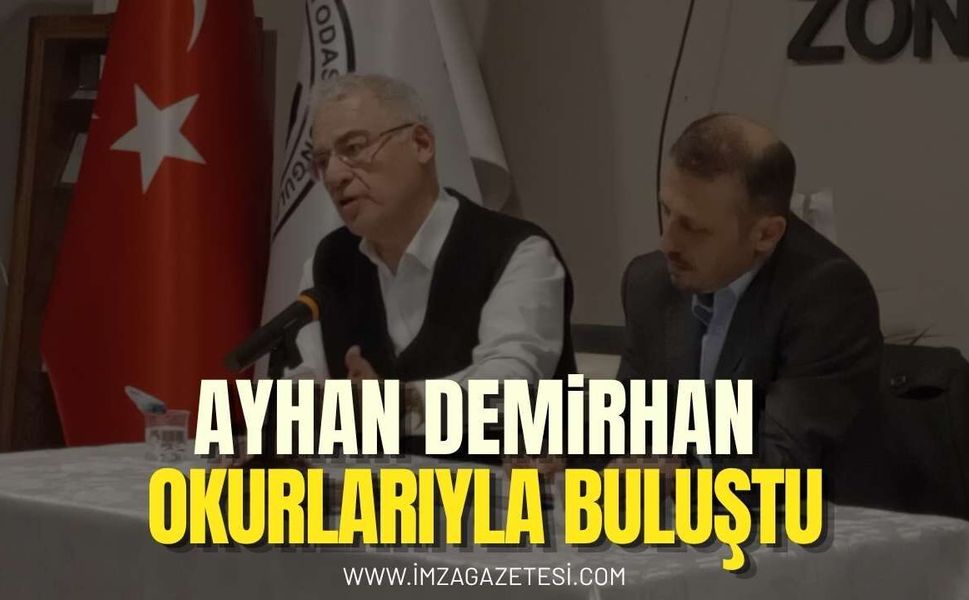 Yazar Ayhan Demirhan Zonguldak'ta Okurlarıyla Buluştu