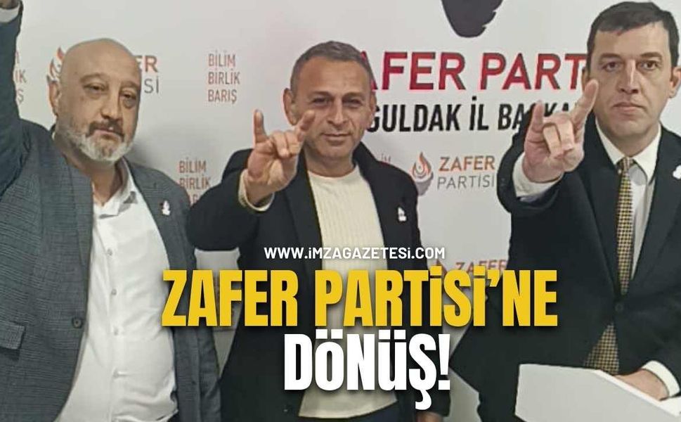 Zafer Partisi’ne Dönüş: Eski Başkan Ve Yönetici Yeniden Katıldı!