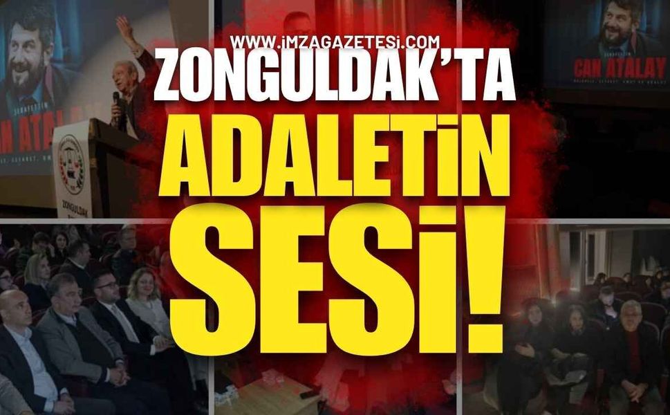 Zonguldak’ta Adaletin Sesi!