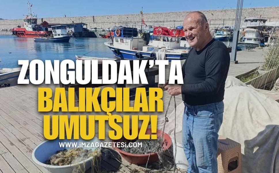 Zonguldak'ta Deniz Çöp Dolu. Balıkçılık Kaderine Terk Edildi!