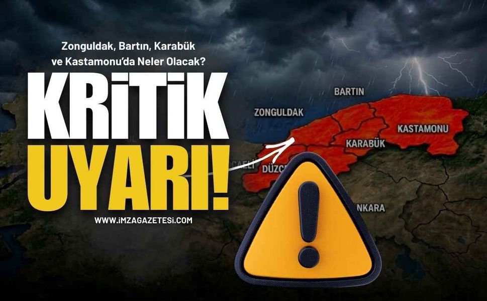 Zonguldak, Bartın, Karabük ve Kastamonu Haftalık Hava Durumu