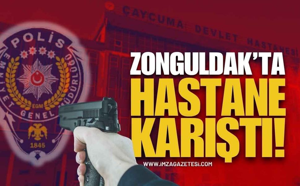 Zonguldak Çaycuma’da Silahlı Kavga Hastaneye Taştı