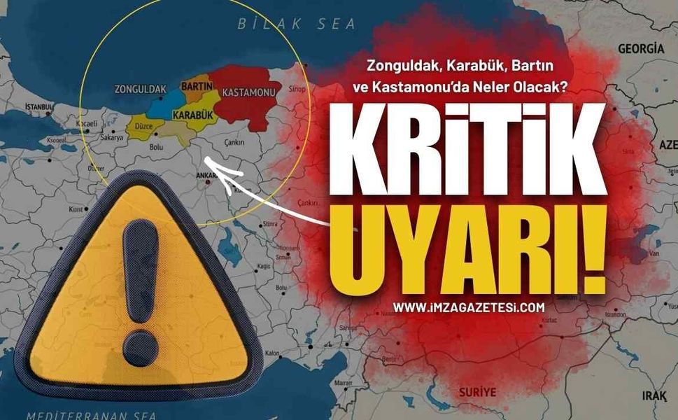 Zonguldak, Karabük, Bartın ve Kastamonu Hava Durumu