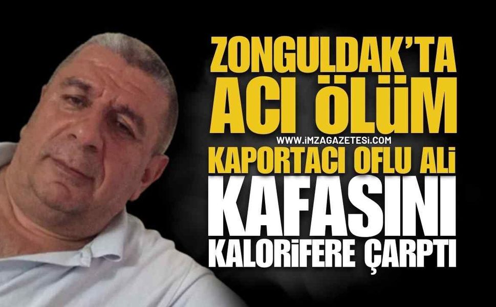 Zonguldak Kozlu'da Acı Ölüm: Ali Yılmaz hayatını kaybetti