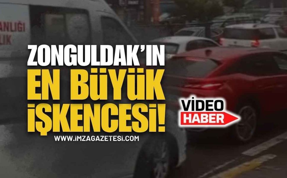 Zonguldak'ın En Büyük İşkencesi: Ambulans İlerleyemedi