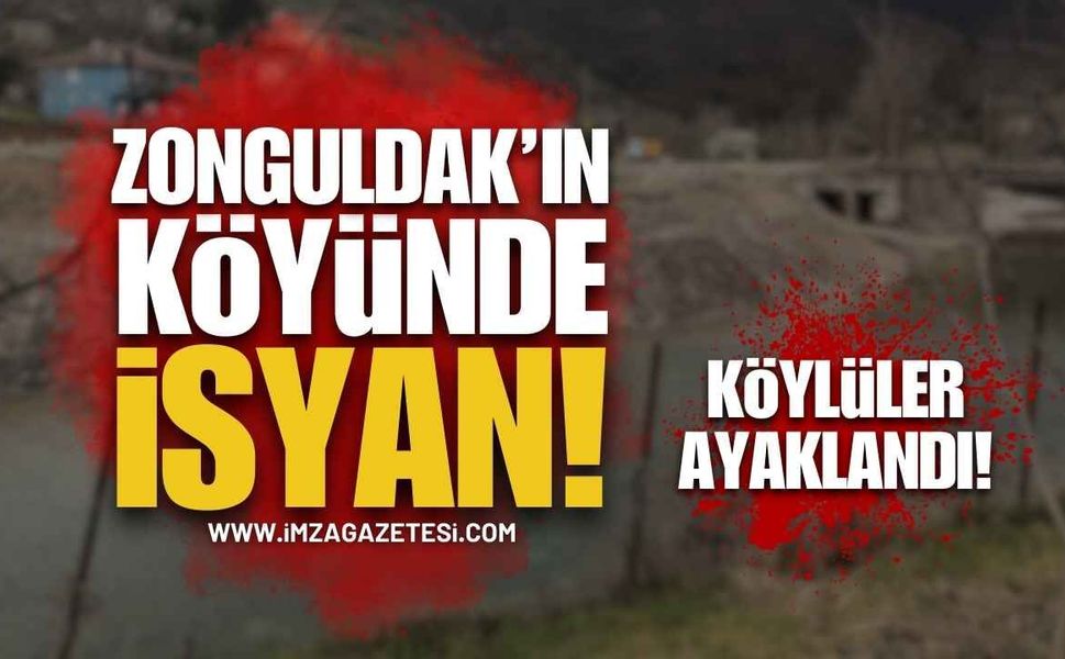 Zonguldak'ın Köyünde Köylüler Ayaklandı! | Zonguldak haber
