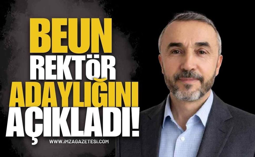 Zonguldaklı Akademisyen Prof. Dr. Mustafa Canbaz, BEUN Rektörlüğü İçin Adaylığını Açıkladı!