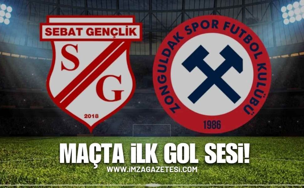 Sebat Gençlik Spor Zonguldakspor maçında ilk gol sesi!