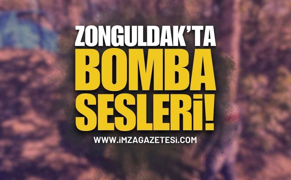 Zonguldak'ta Bomba Sesleri Duyuldu | Zonguldak haber