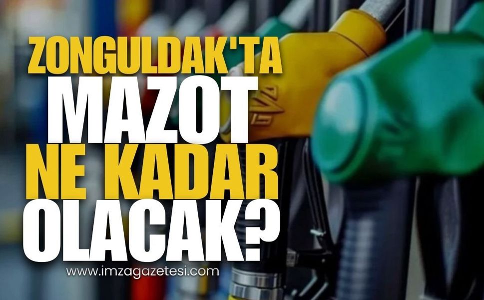 Zonguldak'ta Mazot Ne Kadar Olacak?
