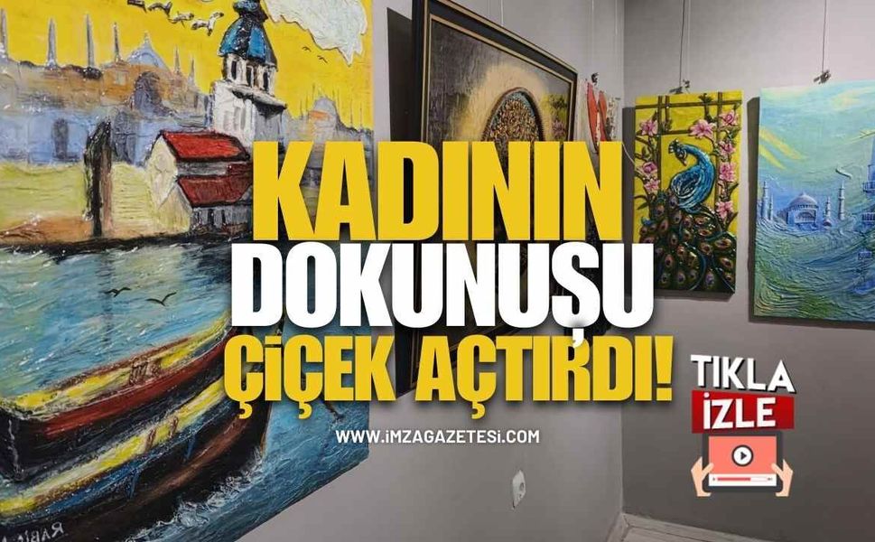 Zonguldak’ta Sanatın Zarafeti Sergiye Taşındı