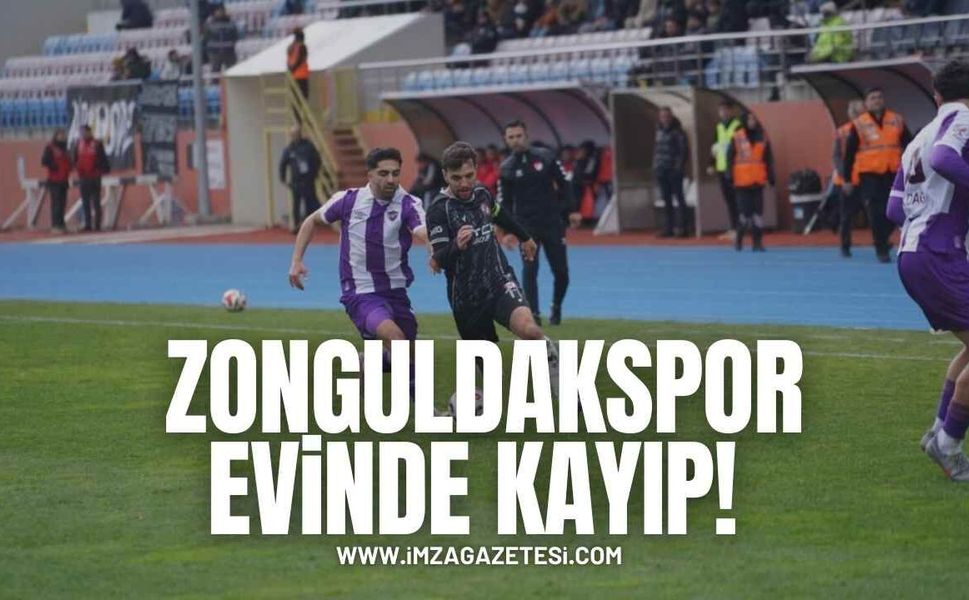 Zonguldakspor evinde kayıp!