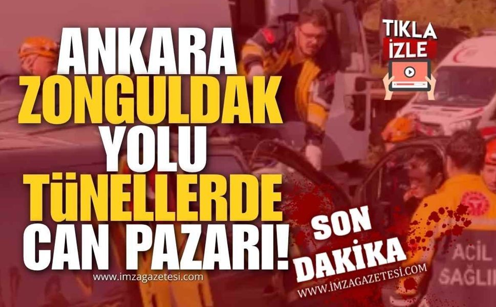 Ankara-Zonguldak Yolu Tünellerde Can Pazarı!