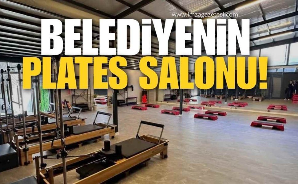 Atatürk Spor Merkezi’ne Plates Salonu!