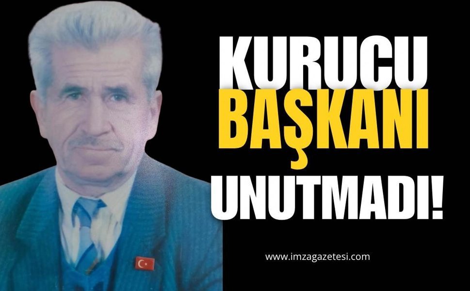 Belediye Başkan Kurucu Başkanı Unutmadı!