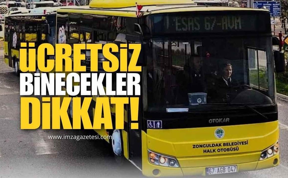 TSD Zonguldak Şubesinden Halk Otobüsü Ücretsiz Biniş Kartı Açıklaması