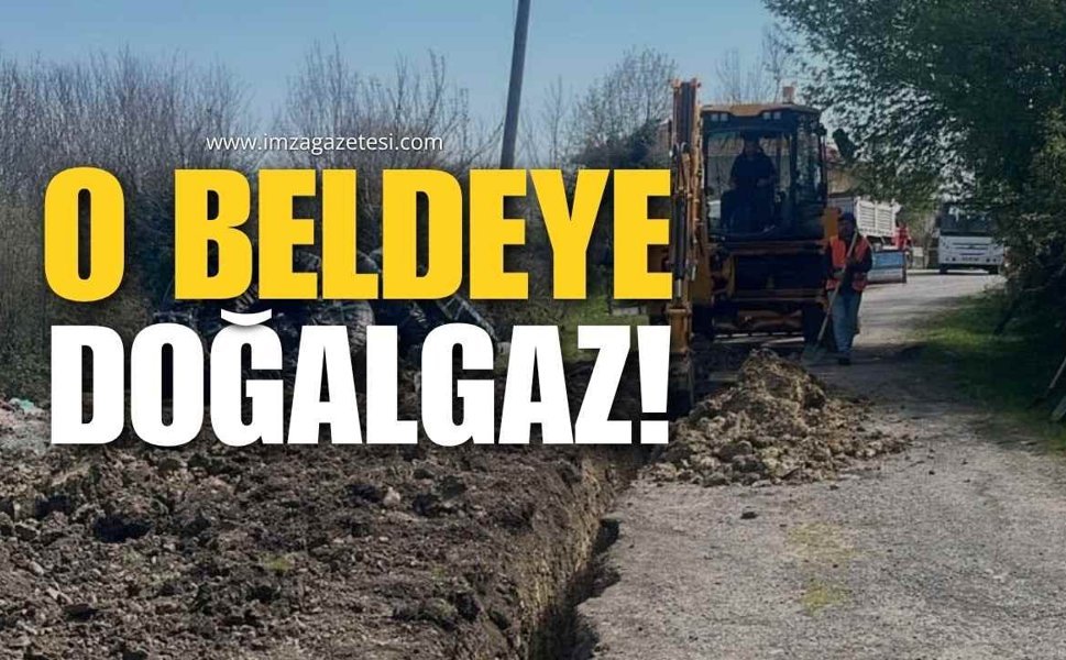 Beldede Doğalgaz Çalışmalarına Başlandı!