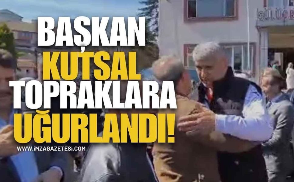 Belediye Başkanı Kutsal Topraklara Uğurlandı!
