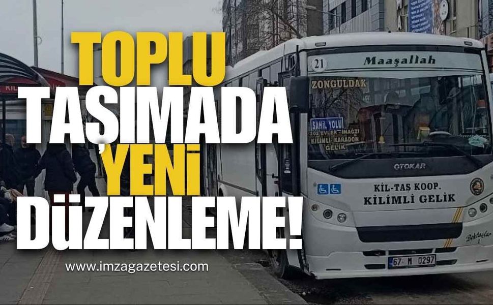 Çatalağzı, Kilimli ve Filyos İçin Toplu Taşımada Yeni Düzenleme Yolda!