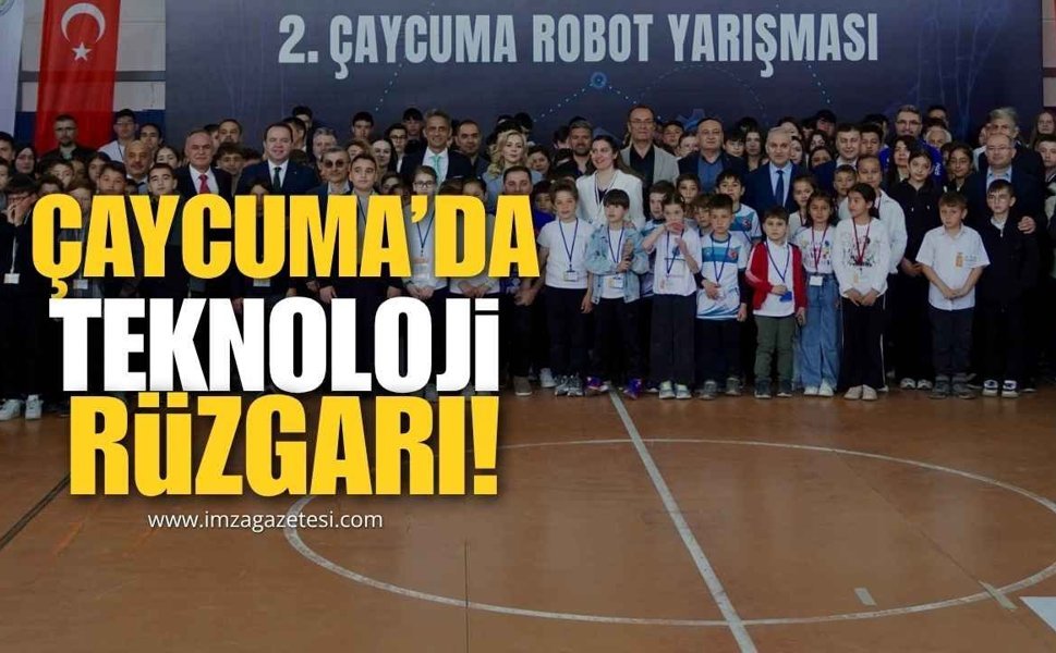 Çaycuma’da Teknoloji Rüzgarı! 138 Takım Geleceğin Robotlarını Yarıştırıyor!