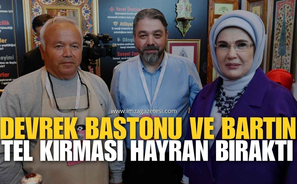 Cemre Çarşısı’nda Batı Karadeniz Rüzgarı! Devrek Bastonu ve Bartın Tel Kırması Hayran Bıraktı