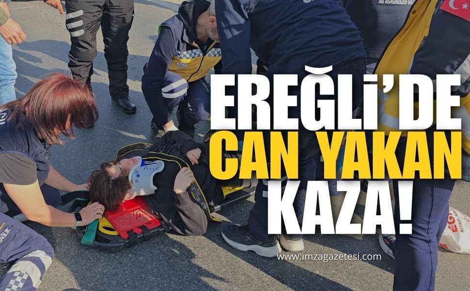 Ereğli'de Can Yakan Kaza!