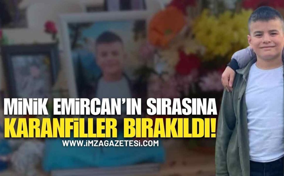 Minik Emircan’ın Sırasına Karanfiller Bırakıldı!