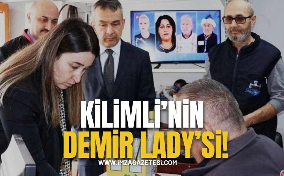 Kilimli’nin Demir “Lady” si!