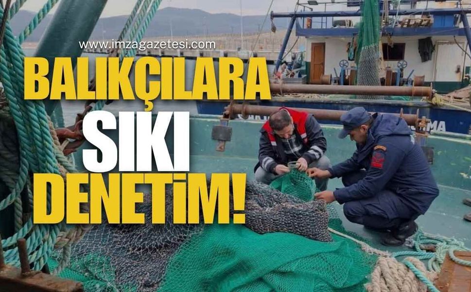 Komşuda Balıkçılara Sıkı Denetim!