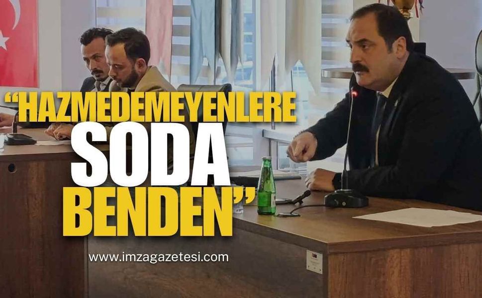 Kozlu Belediye Başkanı Altuğ Dökmeci’den Sert Cevap: "Hazmedemeyenlere Soda Benden"