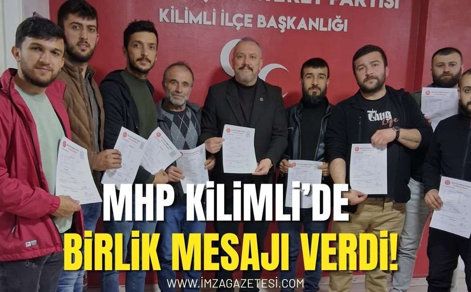 MHP'den Kilimli’de Gövde Gösterisi!