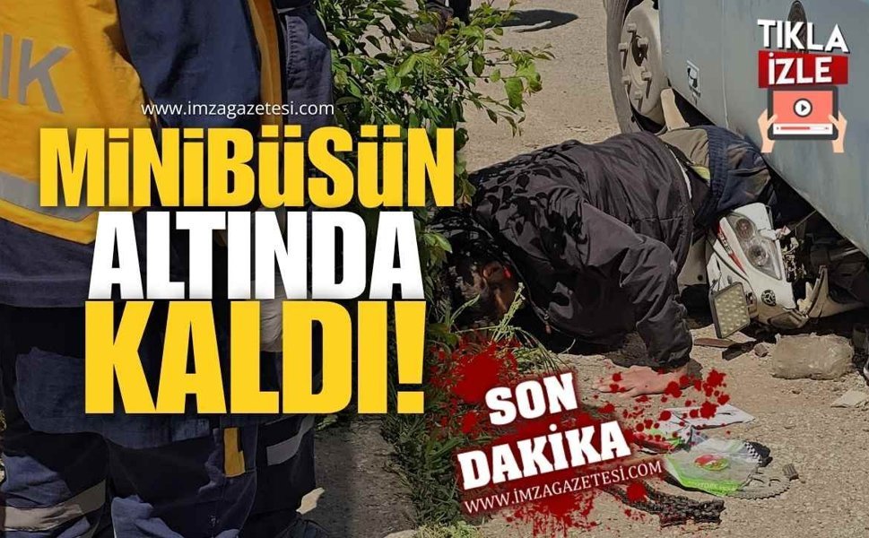 Minibüsün Altında Kaldı!